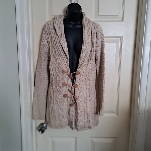 Merona cable knit cardigan size small A-16 - Picture 1 of 4